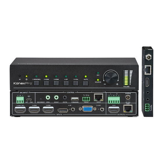 KanexPro SW-HDSC51HDBT User Manual