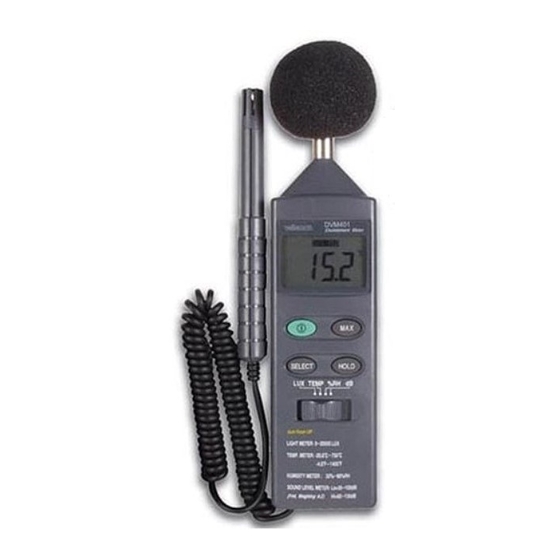 Velleman DVM401 User Manual