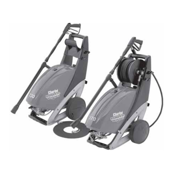 Clarke POWER WASH EHD 130 Operating & Maintenance Instructions