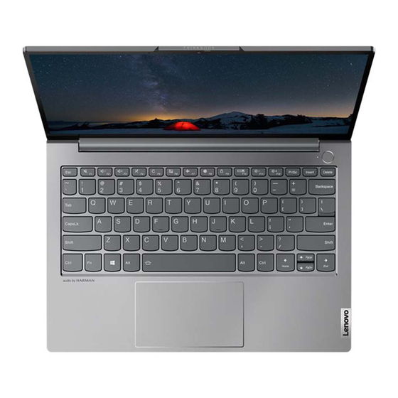 Lenovo ThinkBook 13s Gen 3 User Manual