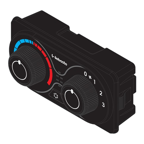 Webasto NEO 2 Operating And Installation Instructions