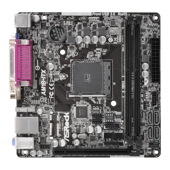 ASROCK AM1B-ITX Manuals