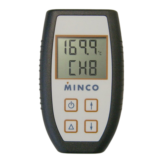 Minco TI408 Operating Instructions Manual