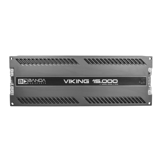 Banda Audioparts VIKING 15.000 User Manual