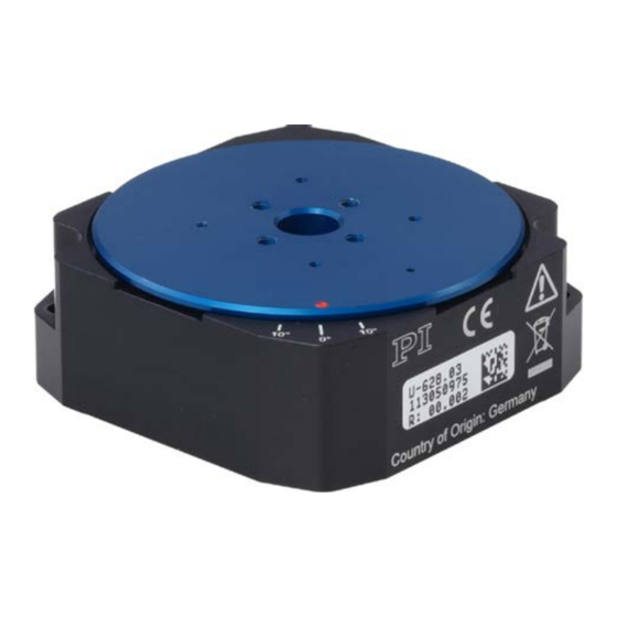 PI U-628 User Manual