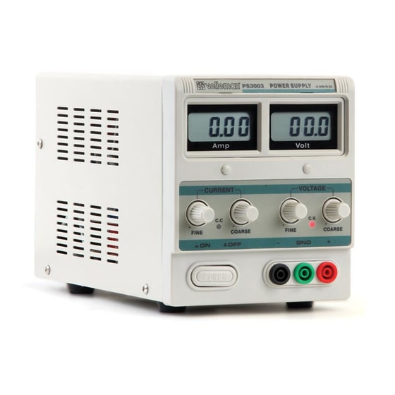 Velleman HQPOWER PS3003 User Manual