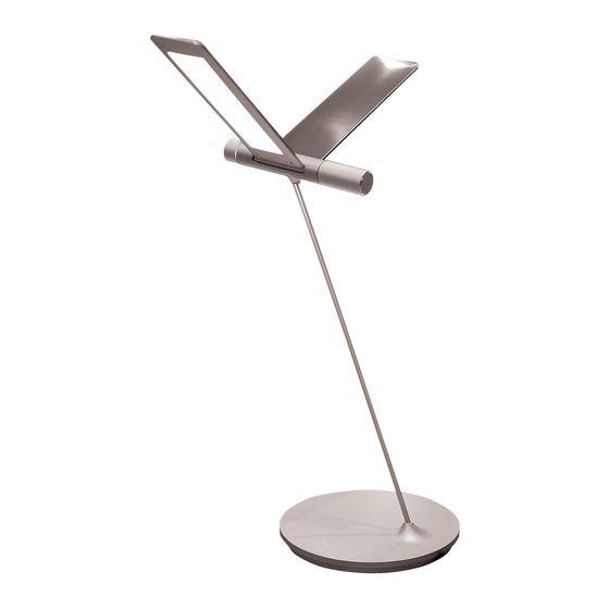 QisDESIGN Seagull Light LED Desk Lamp Manuals