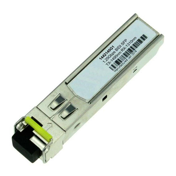 ADTRAN Gigabit Ethernet Multi-Mode Fiber Tributary Module 1184519L1 Job Aid
