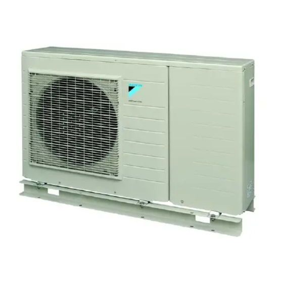 Daikin Altherma EKCBH-BAV3 Installation Manual