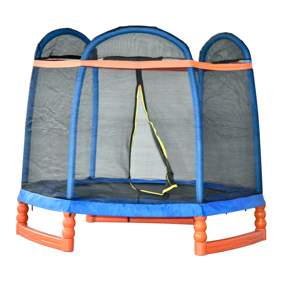 Soozier 342-011 Kids Outdoor Trampoline Manuals