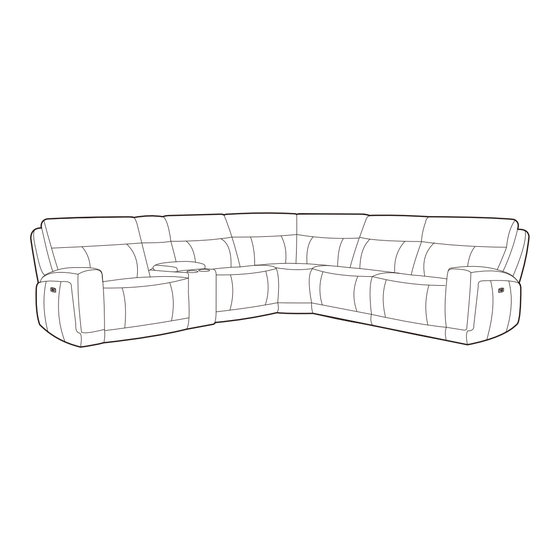 Gilman Creek 385322 Reclining Sectional Manuals
