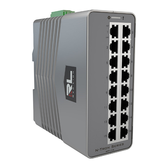 red lion N-Tron NT100 Series Hardware Manual