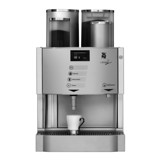 WMF Cafemat 2 3700 Series Operating Instructions Manual
