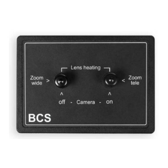 BCS VH-1250 User Manual