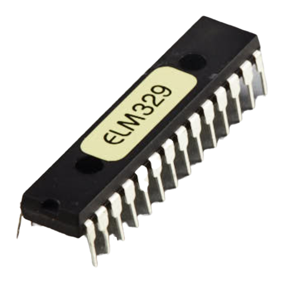 ELM 329 Manual