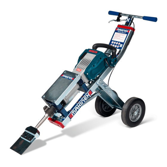 MAKINEX Jackhammer Trolley Operation And Safety Manual