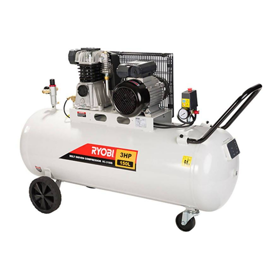 User Manuals: Ryobi RC-3150B Air Compressor
