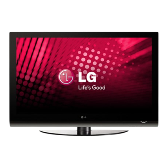 LG 60PG7000 Owner's Manual