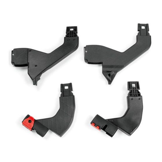 Peg-Perego Double adapters Instructions For Use Manual