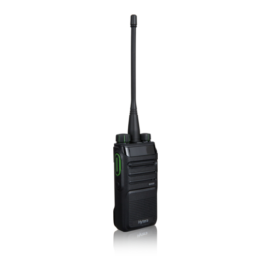 Hytera BD55X Quick Start Manual