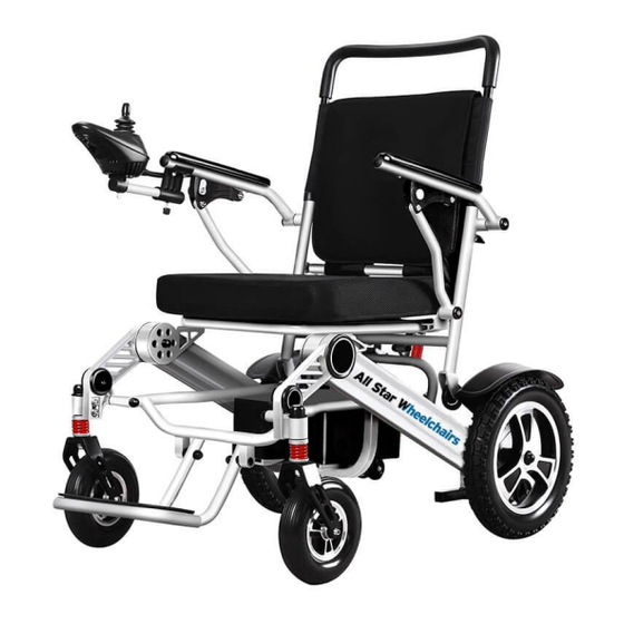 All Star Wheelchairs ASW-203 User Manual