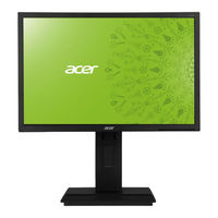 Acer B223WB User Manual