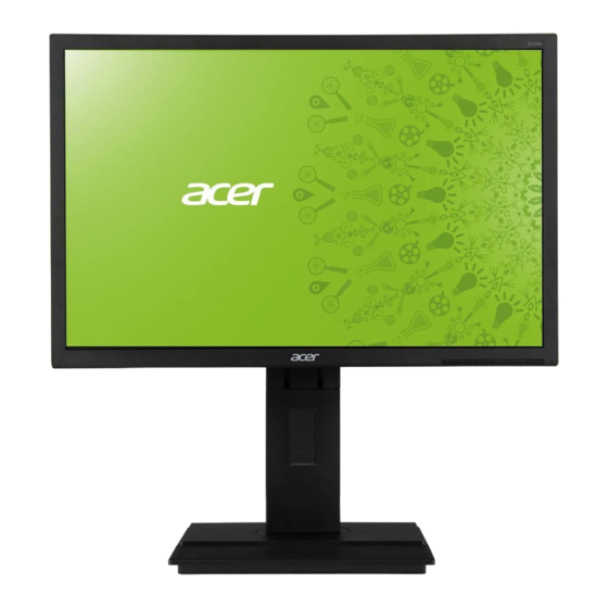 Acer B223WB Manuals