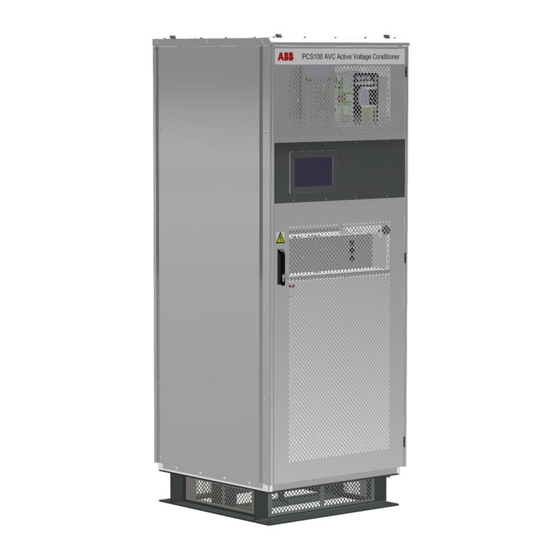 ABB PCS100 AVC-40 1B User Manual