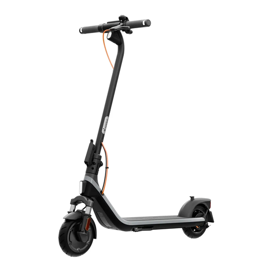 Ninebot eKickScooter E2 Plus II Product Manual