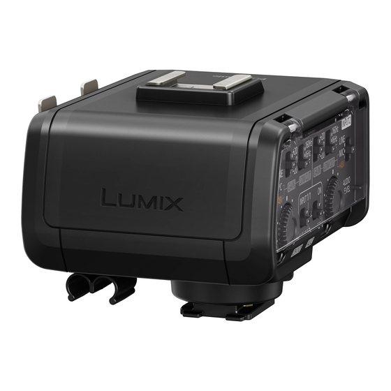 Panasonic Lumix DMW-XLR1 Manuals
