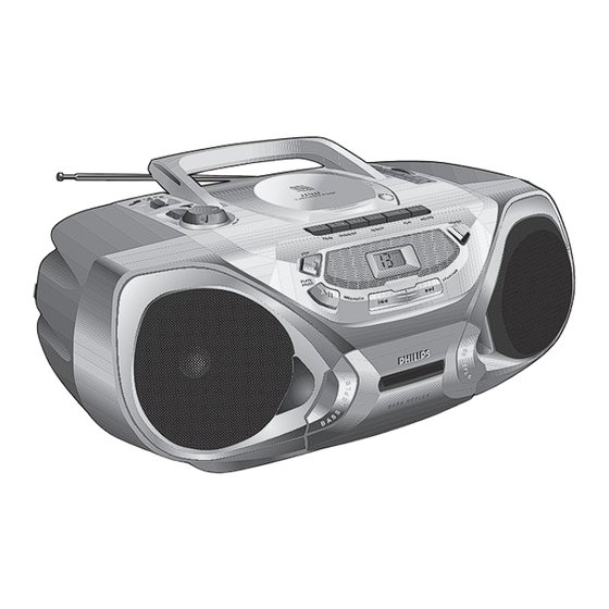 Philips AZ1050/19 User Manual