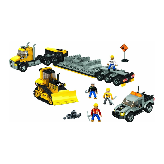 Mega Bloks CAT 97800 Assembly Instructions Manual