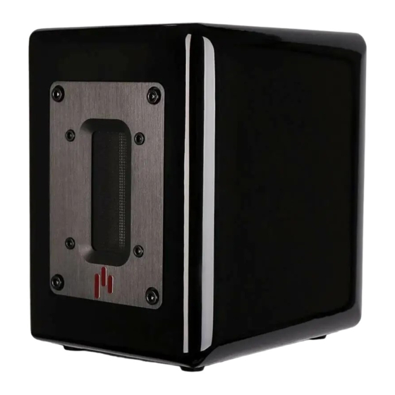 AperionAudio Aluminum True Ribbon Super Tweeter Speaker Quick Start Manual