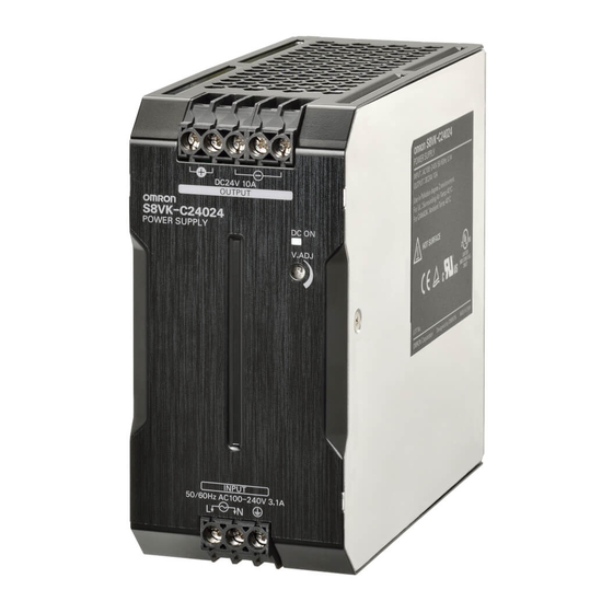 Omron S8VK-C Manual