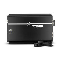 DS18 EXL-P2500X1D Owner's Manual