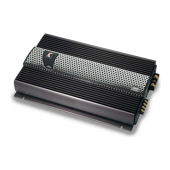 Kicker Impulse IX1302 User Manual