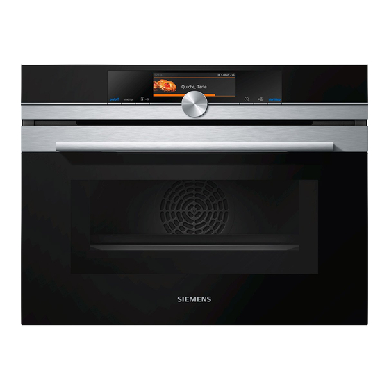 Siemens CM678G4S1 Instruction Manual