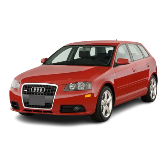Audi A3 2008 Compact Luxury Wagon Manuals