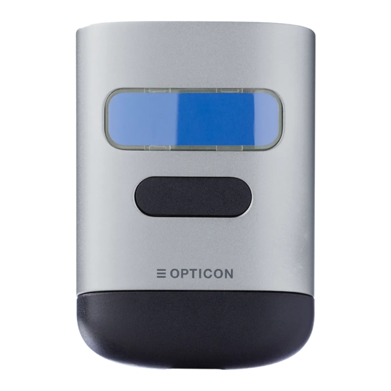 Opticon OPN-6000 Quick Start Manual