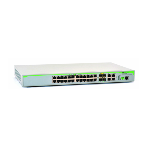 Allied Telesis AT-9000/12PoE Installation Manual
