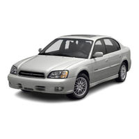 Subaru 2002 Legacy Quick Reference Index