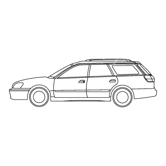 Subaru Legacy 2002 Service Manual