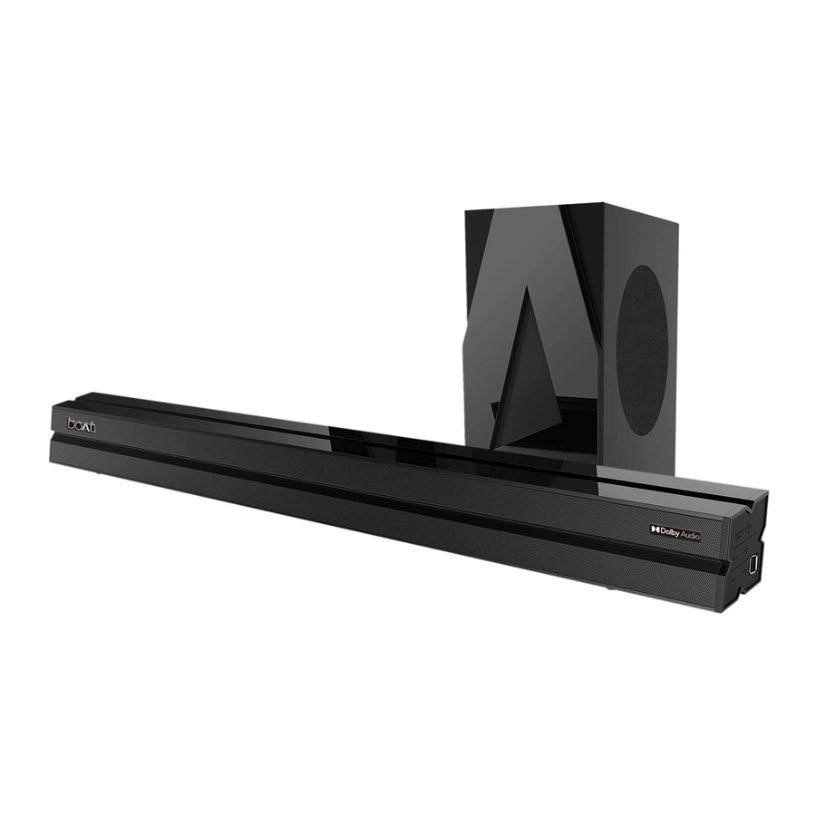 boAt AAVANTE BAR 1700D User Manual