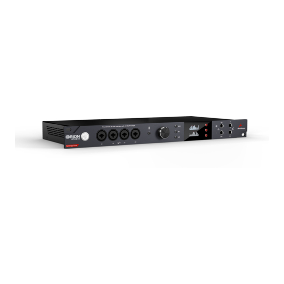 Antelope Orion Studio Synergy Core User Manual