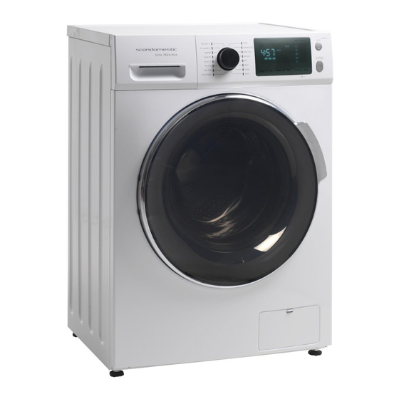 User Manuals: Scandomestic WAD 3814 Washer-Dryer