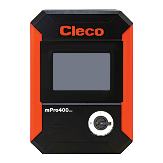 Cleco mPro400GCD-S Manual