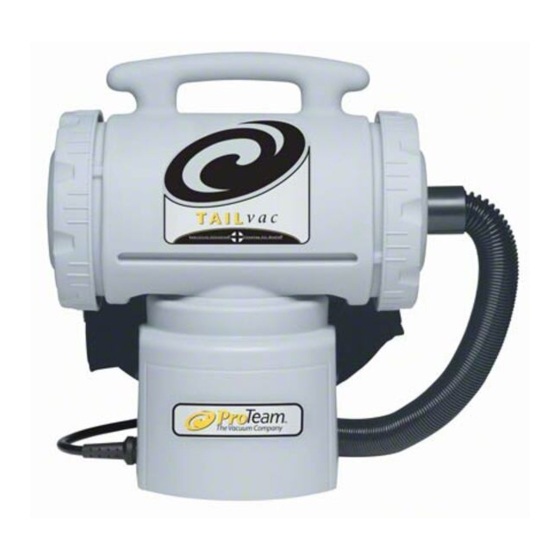ProTeam TailVac Owner's Manual