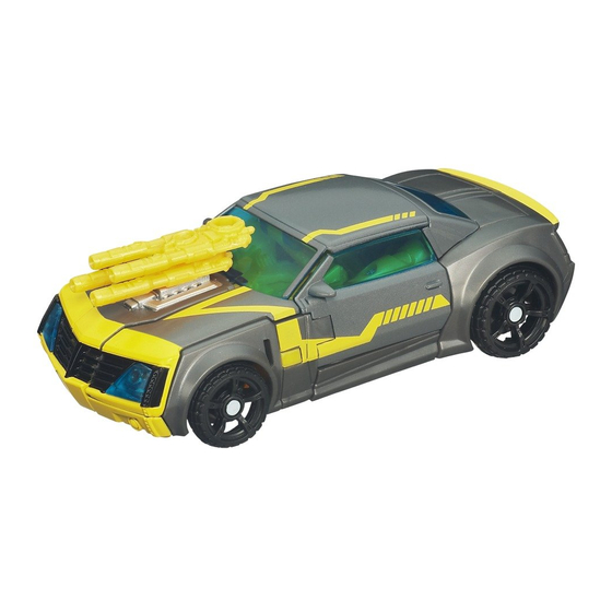 Hasbro Transformers Prime Shadow Strike Bumblebee Manual