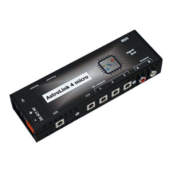 AstroLink 4 micro Manual