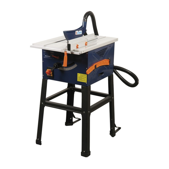 Ferm TSM1030 Power Table Saw Manuals